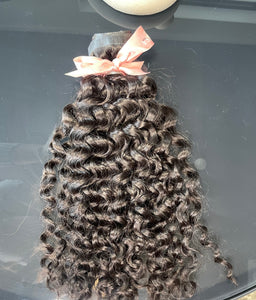 3A Soft Curly - Virgin Indian Clip In Hair Extensions