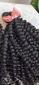 18”- 4B Coily/Afro Virgin Indian 1 bundle deal