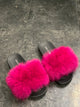 Fox Fur slides - Dolce Rosa