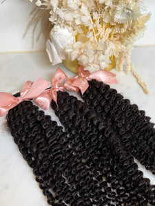 4A loose coily- Virgin Indian Tape in hair extension