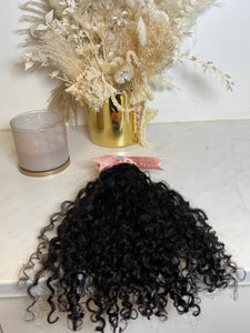 3B Curly- Virgin Indian Tape in hair extension